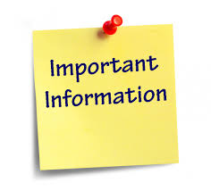 Important Information